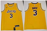 Lakers 3 Anthony Davis Yellow Nike Swingman Jersey,baseball caps,new era cap wholesale,wholesale hats